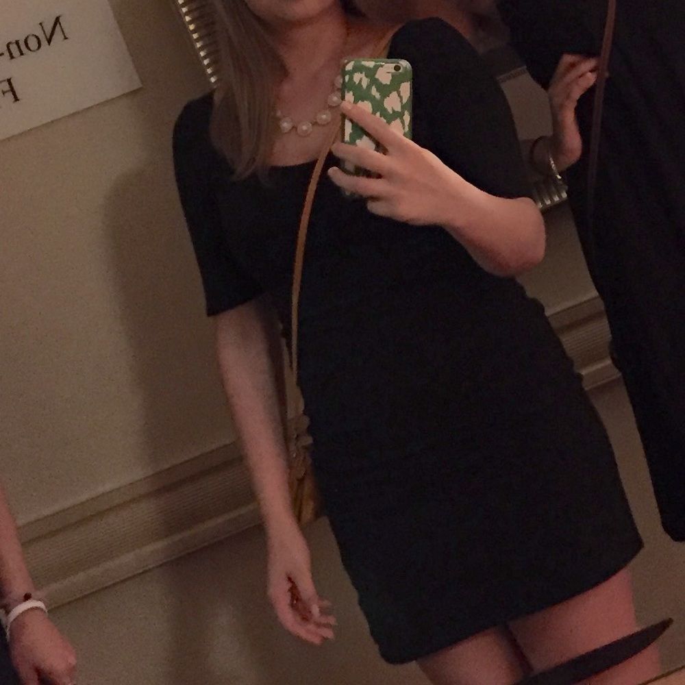 Xhiliration medium black body on dress